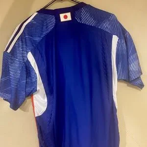 adidas 日本サッカー協会 シャツ ネイビー　XＬサイズ　非売品 adidas 日本サッカー協会 シャツ ネイビー - メルカリ